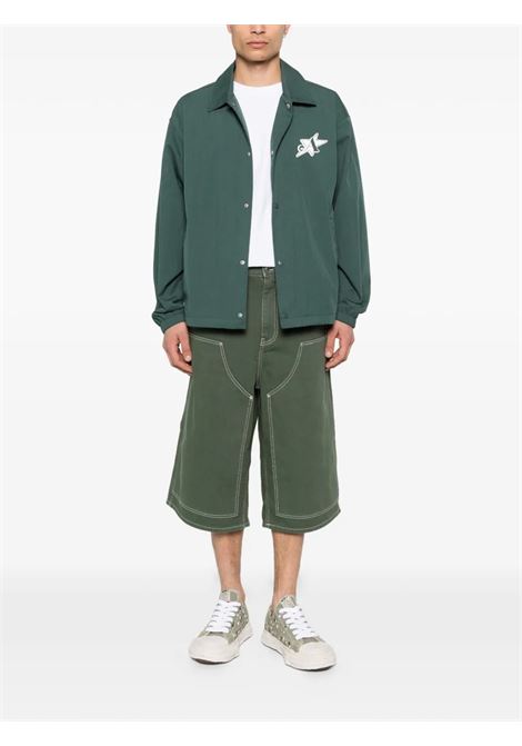 l.e.s community coaches jacket man green AWAKE NY | AWK-SP26-OT003TL